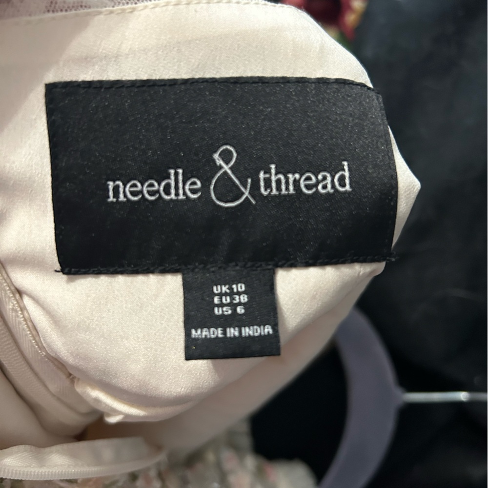 Needle & Thread Cream Lace Dress - Picture 4 of 4